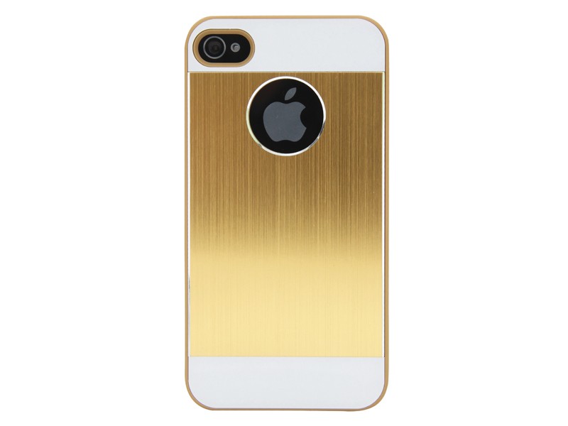 Back Cover Μεταλλική για iPhone 4/4s A207 OEM GOLD