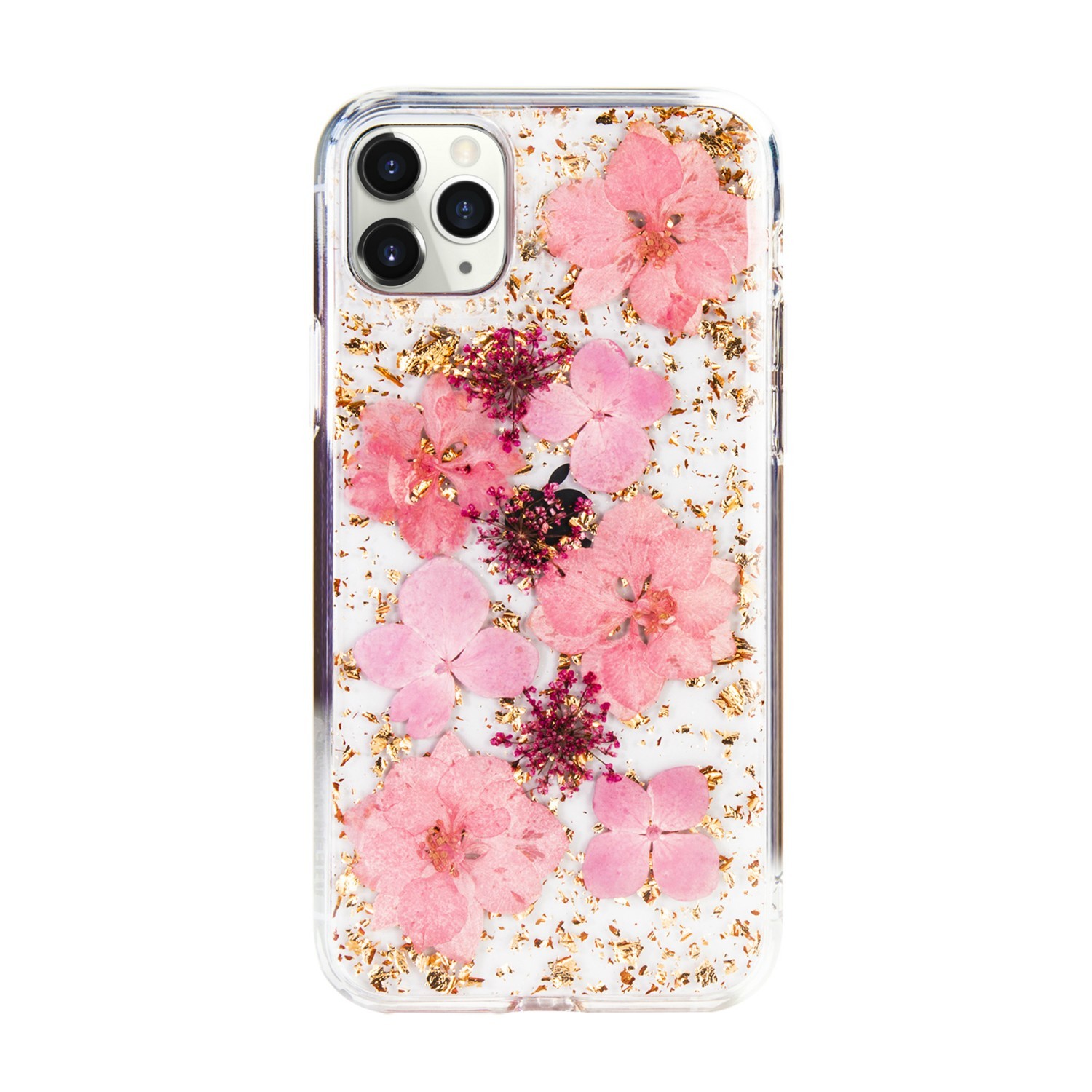 SwitchEasy case for Iphone 11 HANDMADE WITH REAL FLOWERS PINK GS-103-82-160-91