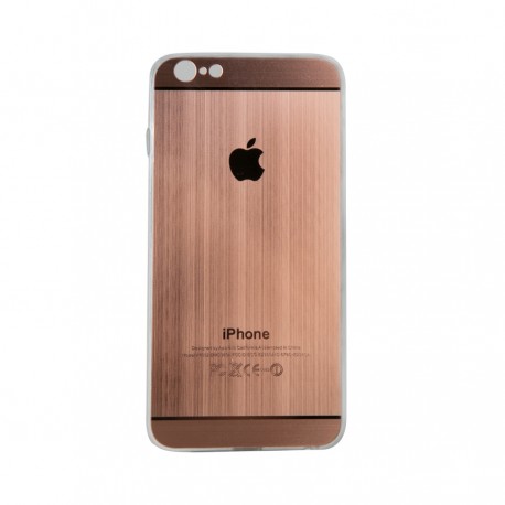 Θήκη Πλαστική Ροζ-Χρυσό για iPhone6 Plus IK916 OEM